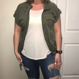NWT Maurices Brand Size XS Army Jacket